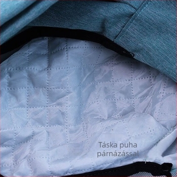 Macska hordozó hátizsák – hordozható és légáteresztő Crossbody, Oxford anyag, 1000 ml, Habe