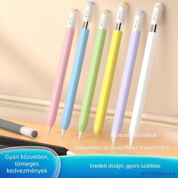 Szilikon védőtok Apple Pencil (USB-C), harmadik generációs stylushoz