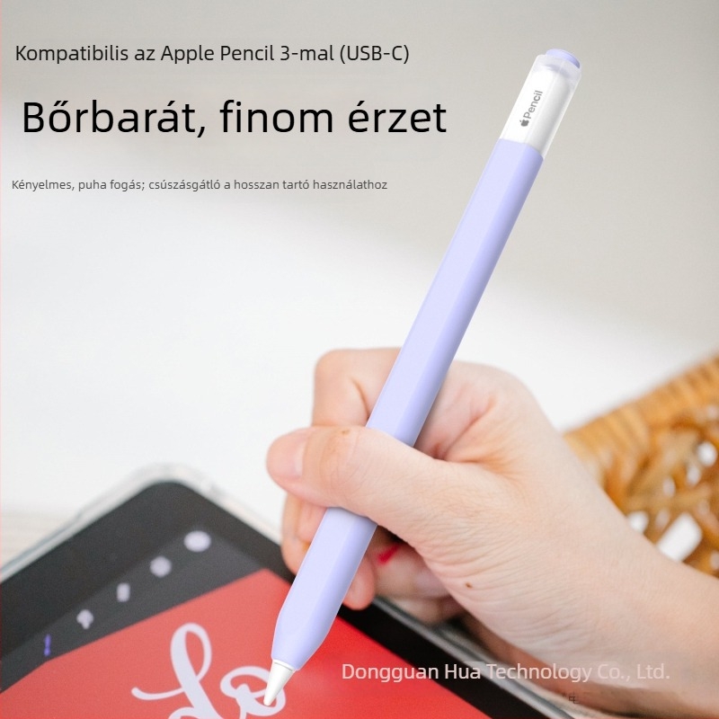 Szilikon védőtok Apple Pencil (USB-C), harmadik generációs stylushoz