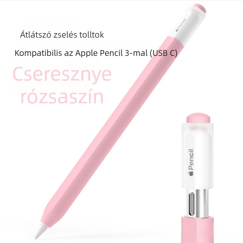 Szilikon védőtok Apple Pencil (USB-C), harmadik generációs stylushoz