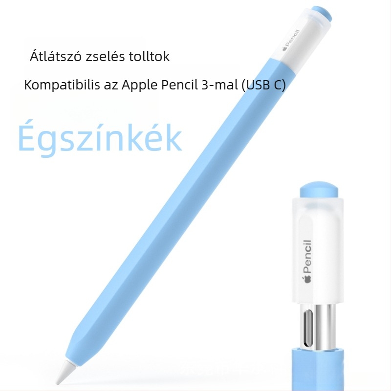 Szilikon védőtok Apple Pencil (USB-C), harmadik generációs stylushoz