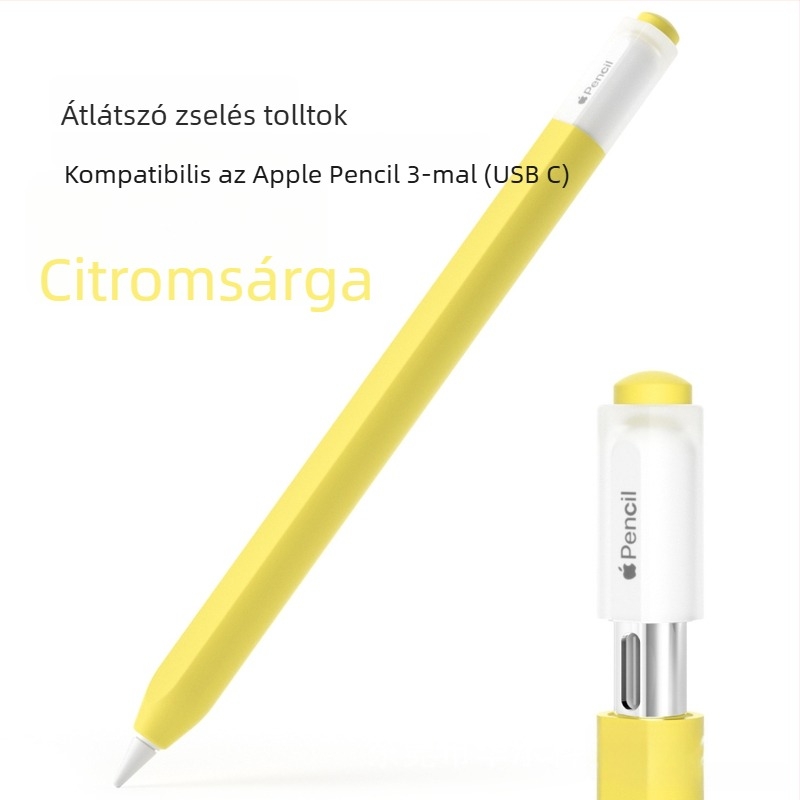 Szilikon védőtok Apple Pencil (USB-C), harmadik generációs stylushoz