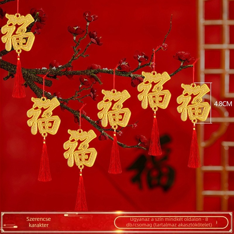 Lógó bonsai dísz — modell 69850, univerzális mini stílus, festési technika, eredet: Jinhua, megjelenés télen 2024