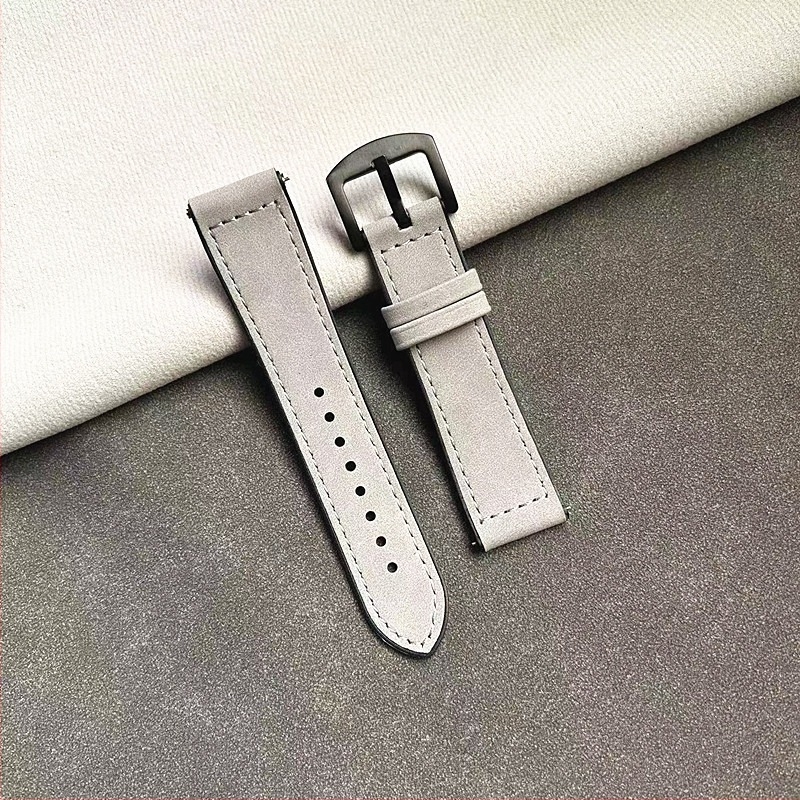 Crazy Horse mintázatú szilikon óraszíj tűcsattal, kompatibilis Apple Watch, Huawei és Samsung készülékekhez
