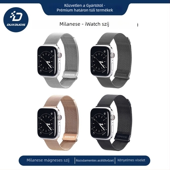 DUX DUCIS Apple Watch mágneses fémszíj - divat stílus