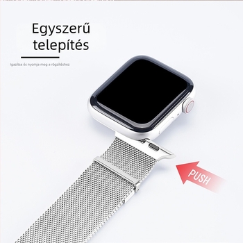 DUX DUCIS Apple Watch mágneses fémszíj - divat stílus