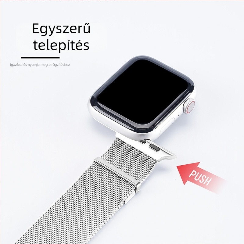 DUX DUCIS Apple Watch mágneses fémszíj - divat stílus