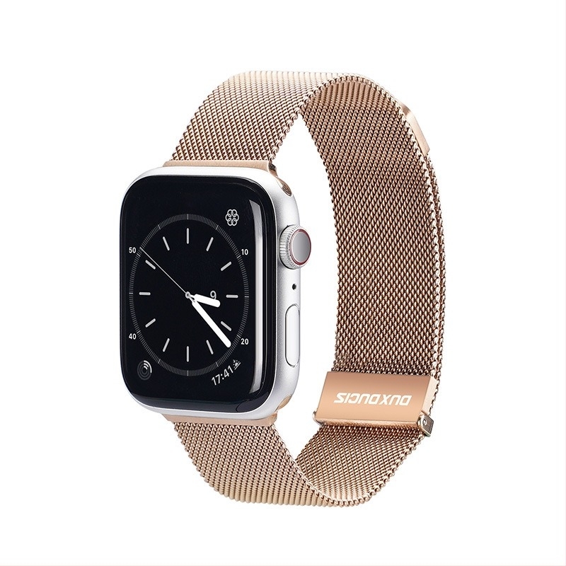 DUX DUCIS Apple Watch mágneses fémszíj - divat stílus
