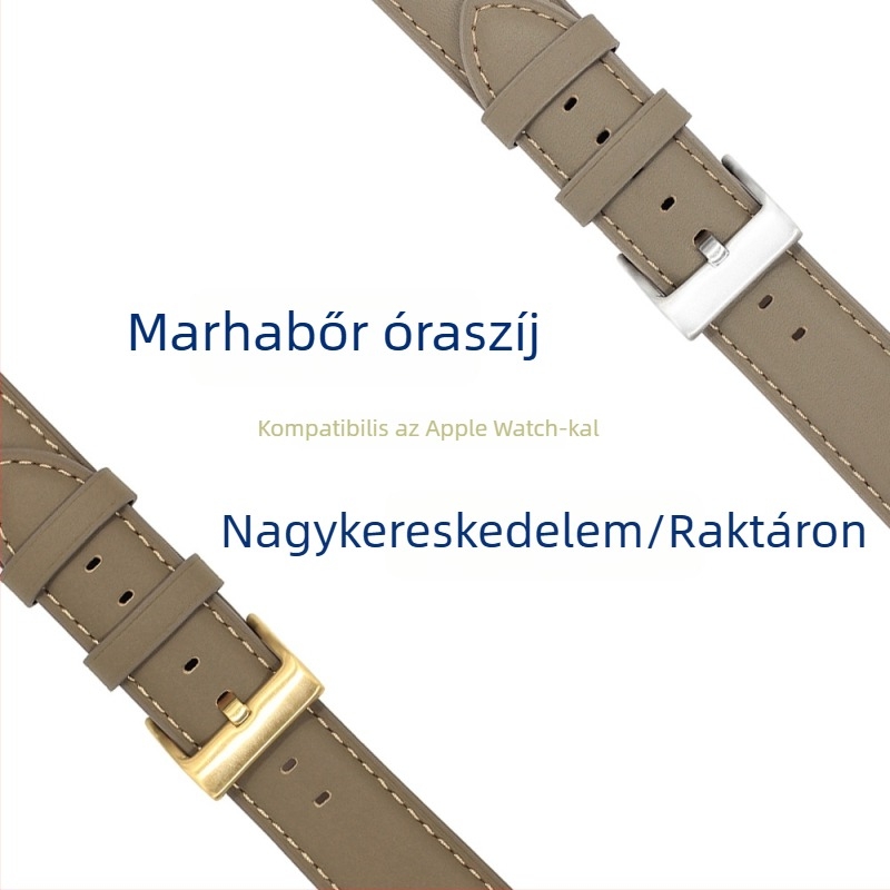 Valódi bőr Apple Watch szíj S11, Apple Watch SE kompatibilis, 42/46 mm, 20/22 mm