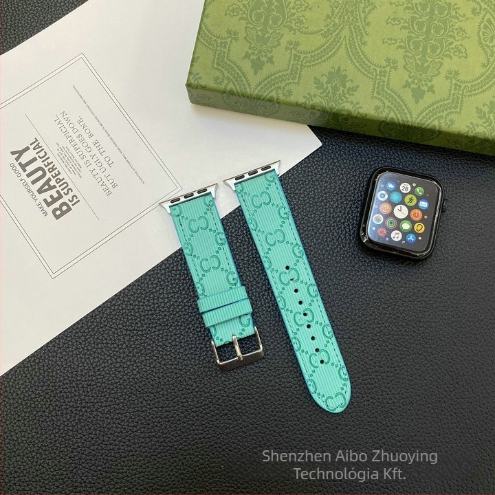 Apple Watch S8 szíj — Ablejoy PU anyag, Divat stílus, Kompatibilis Apple Watch-szal