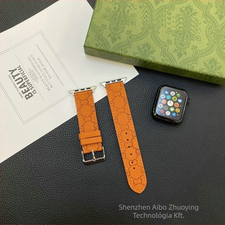 Apple Watch S8 szíj — Ablejoy PU anyag, Divat stílus, Kompatibilis Apple Watch-szal