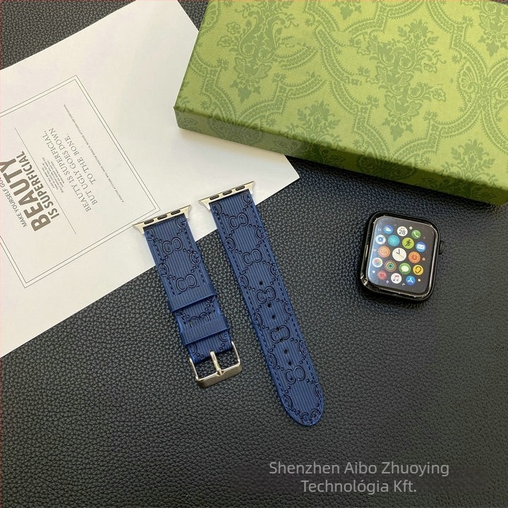 Apple Watch S8 szíj — Ablejoy PU anyag, Divat stílus, Kompatibilis Apple Watch-szal