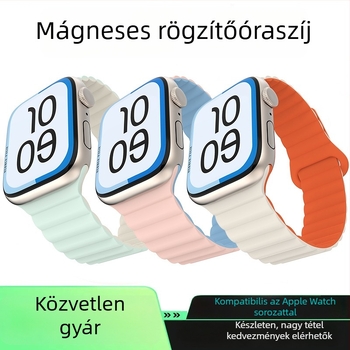 Boligao Apple Watch Ultra mágneses szilikon óraszíj Loop dizájn