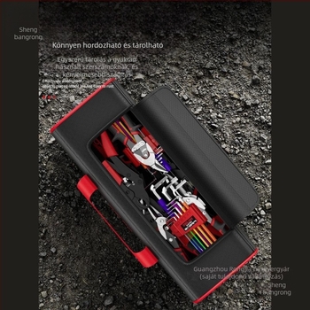 Vászon szerszámtáska villanyszerelőknek — masszív, tartós, multifunkcionális, hordozható tok javításhoz és faragáshoz