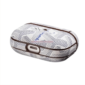 Apple számára AirPods védőtok - dogtooth minta, műbőr, univerzális kompatibilitás, ragasztott kivitel