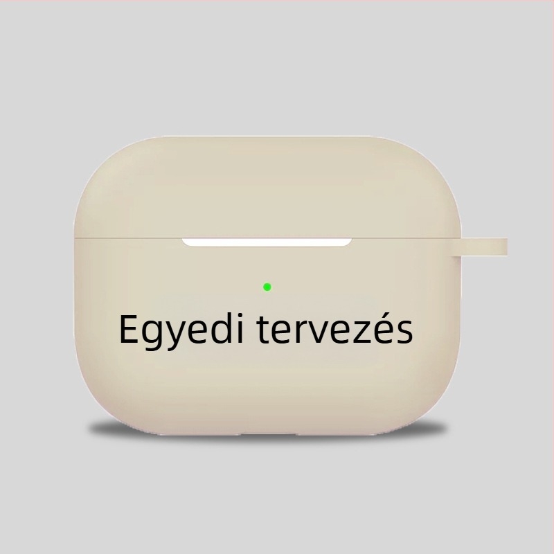AirPods védőtok — TPU, Frosted Soft-Shell, Injection molding, Személyre szabható, Univerzális
