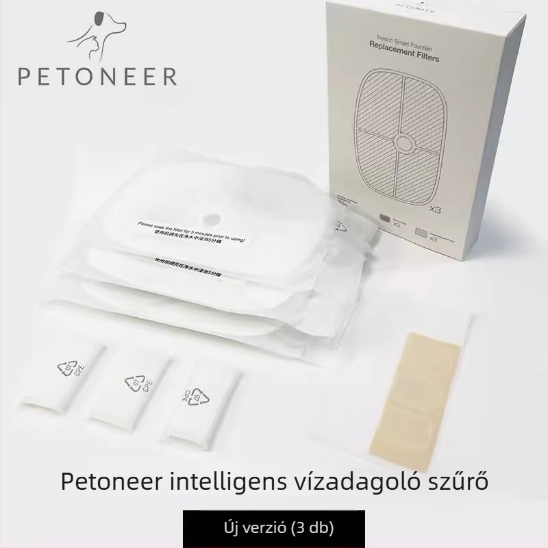Petoneer Okos Vízadagoló Háziállatoknak – Alkalmazással, Intelligens Kezelés, Automatikus Szűrés és Víz Körkörzés