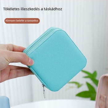 Ékszeres doboz, modell 10105, kompozit anyagok, koreai stílus, kemény