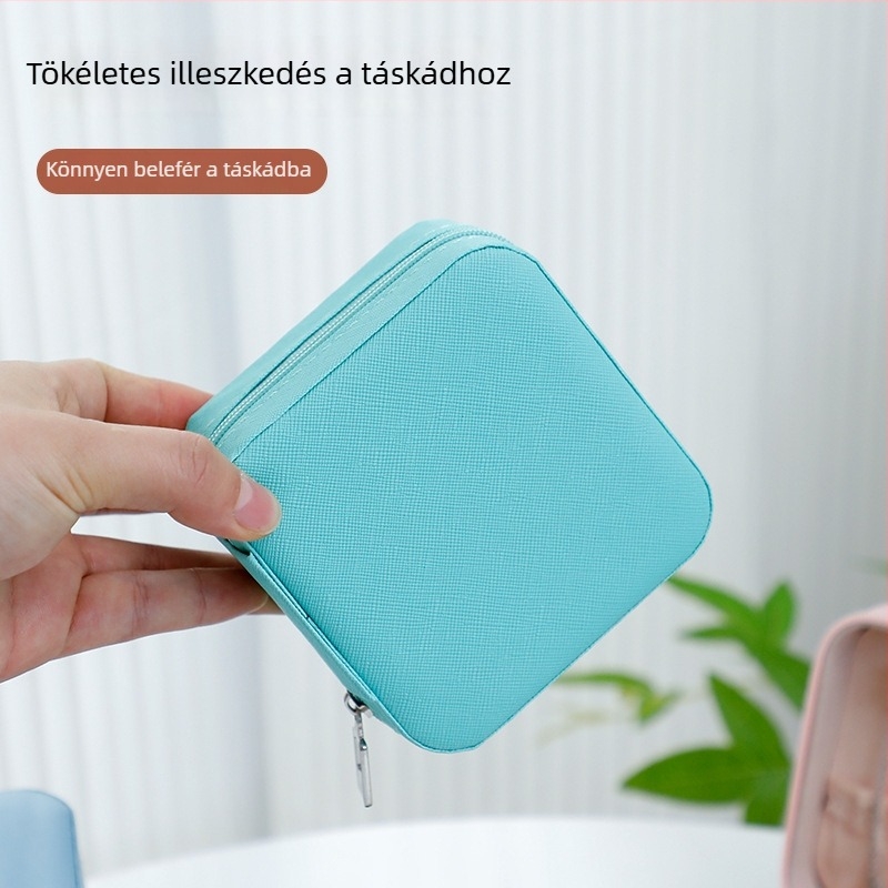 Ékszeres doboz, modell 10105, kompozit anyagok, koreai stílus, kemény