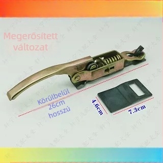 Hanghang rugós kézi zárcsomó elektromos háromkerekű szállítási zárhoz — Anyag: Egyéb, Specifikáció: Nagy elektromos háromkerekű zár (1 db), Alkalmazás: Szállítási zár