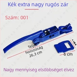 Hanghang rugós kézi zárcsomó elektromos háromkerekű szállítási zárhoz — Anyag: Egyéb, Specifikáció: Nagy elektromos háromkerekű zár (1 db), Alkalmazás: Szállítási zár