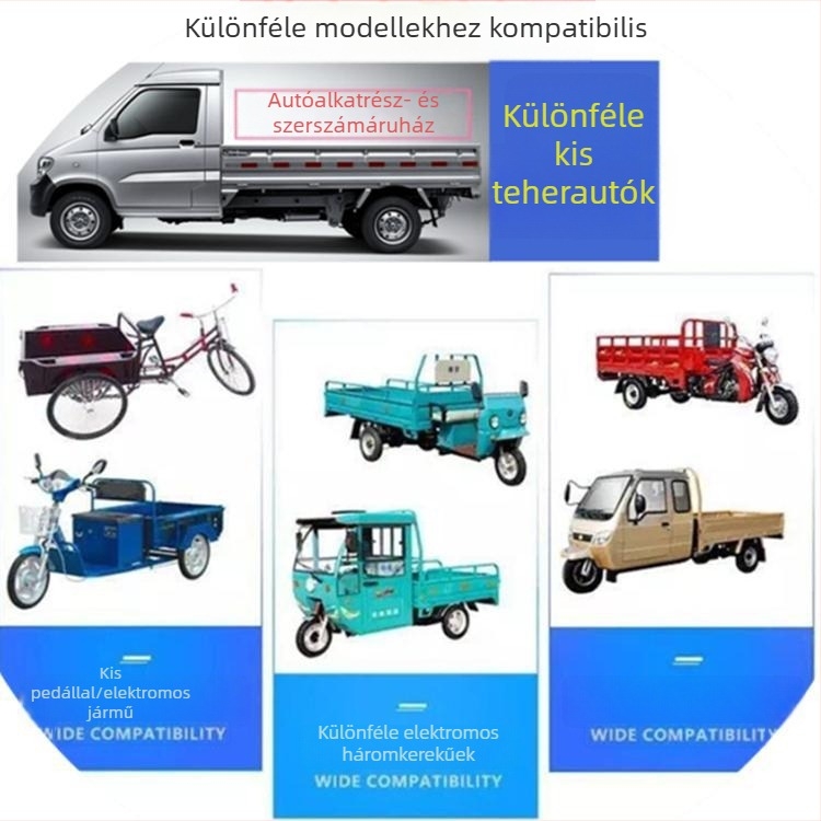 Hanghang rugós kézi zárcsomó elektromos háromkerekű szállítási zárhoz — Anyag: Egyéb, Specifikáció: Nagy elektromos háromkerekű zár (1 db), Alkalmazás: Szállítási zár