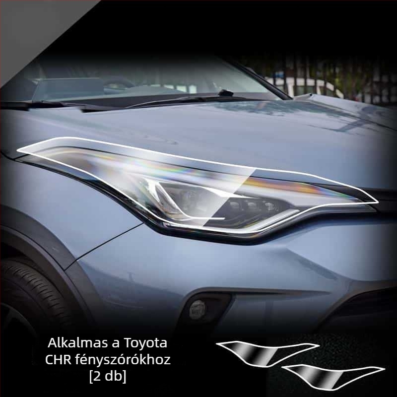 Autó első fényszóró fólia Toyota Camry, Highlander, RAV4, CHR, Land Cruiser modellekhez | Hidrogel fólia | Márka: QiuYiming