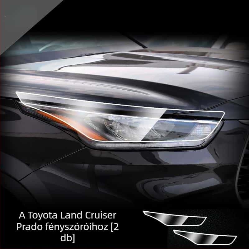 Autó első fényszóró fólia Toyota Camry, Highlander, RAV4, CHR, Land Cruiser modellekhez | Hidrogel fólia | Márka: QiuYiming