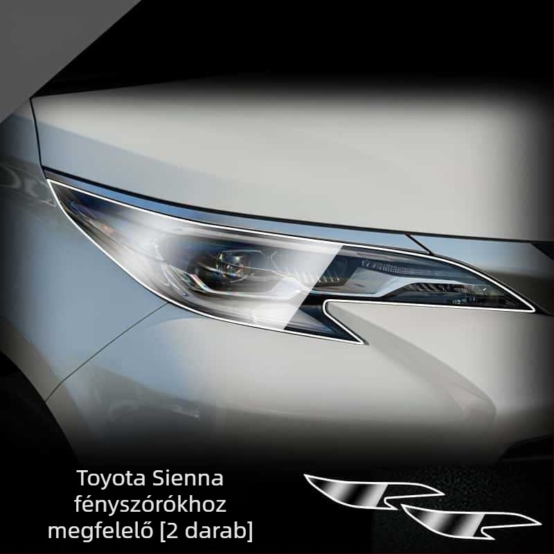 Autó első fényszóró fólia Toyota Camry, Highlander, RAV4, CHR, Land Cruiser modellekhez | Hidrogel fólia | Márka: QiuYiming