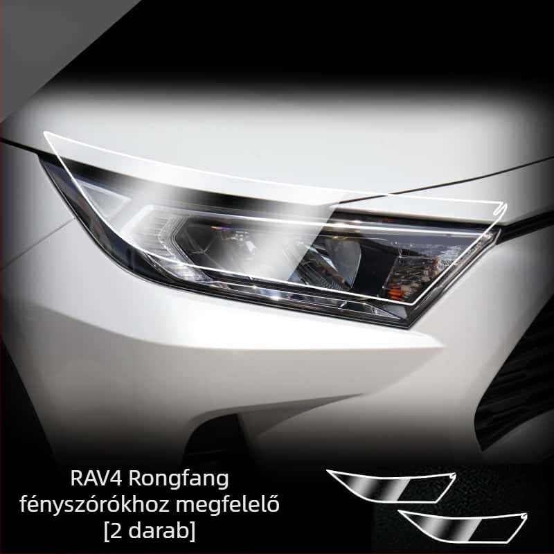 Autó első fényszóró fólia Toyota Camry, Highlander, RAV4, CHR, Land Cruiser modellekhez | Hidrogel fólia | Márka: QiuYiming