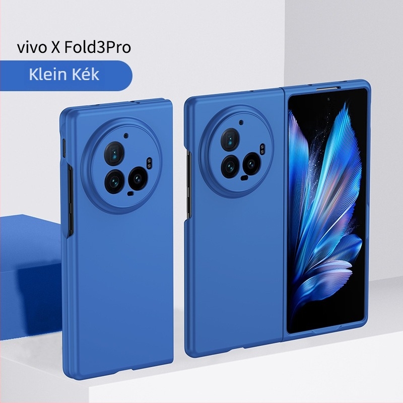 Vivo Find N5 hajtogatható telefonvédő tok – bőrhatású érzet, ütés elleni védelem, flip-top dizájn, CNC-megmunkált PC burkolat, testre szabható, kompatibilis Xfold5 és Xfold3 Pro