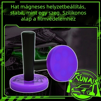 Műanyag autófilmes alkalmazó kaparó mágneses pozicionálással – Coolness