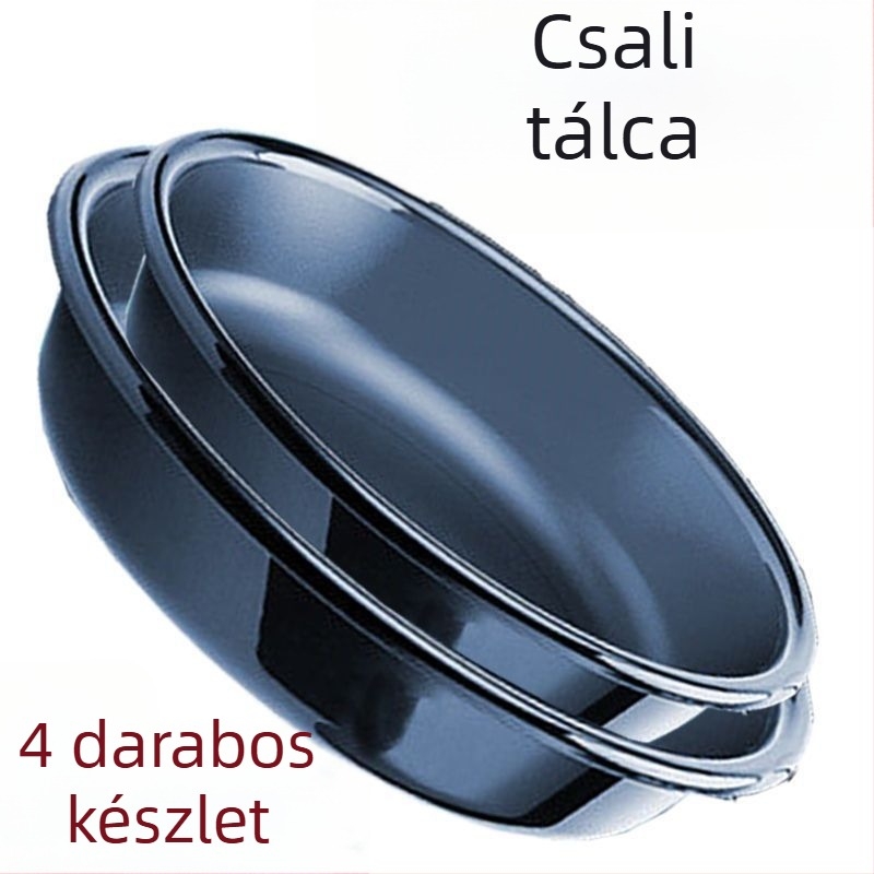 Háromrészes készlet anti-esés etetőmedencével horgászathoz, műanyag keverőtál