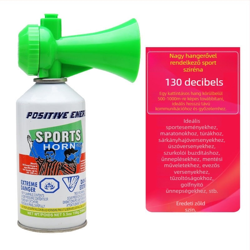 Indító síp atlétikai versenyekhez és sárkányhajó futamokhoz; magas hangú induló jel