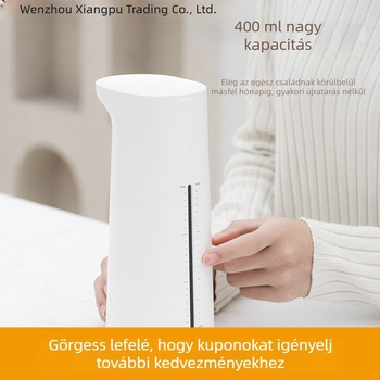 Automata szenzoros habos kézfertőtlenítőgép – műanyag ház, EU CE tanúsítvány, Xiangpu