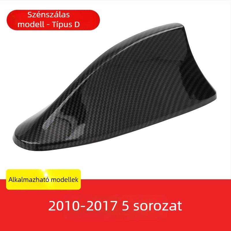 BMW szénszálas antennefedél, cápauszony formájú, dekoratív antenna minden BMW modellhez, ragasztásos telepítés