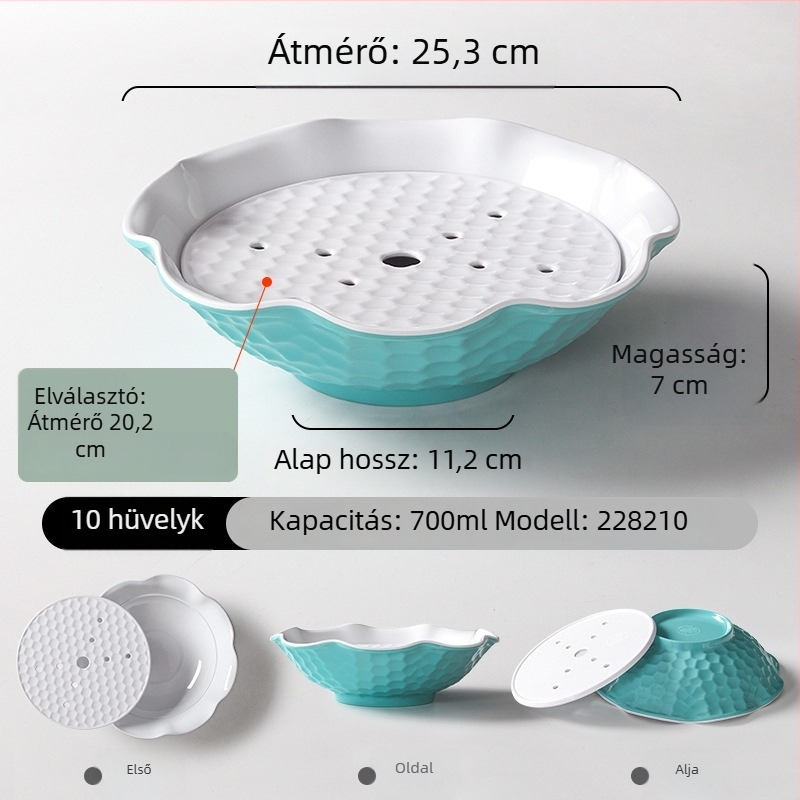 Melamin étkészlet szárazjég tál sashimi-hoz, különleges formájú tál, egyedi logóval, szállodai használatra