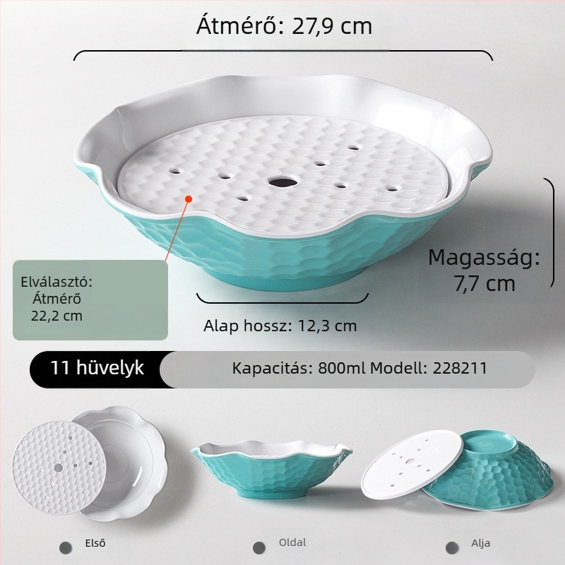 Melamin étkészlet szárazjég tál sashimi-hoz, különleges formájú tál, egyedi logóval, szállodai használatra