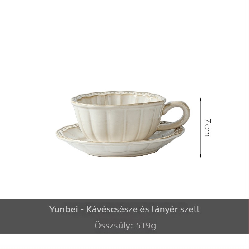Kerámiás tál Half sugar, könnyű luxus retro stílus, mikrohullámú sütőben használható