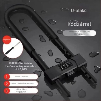 Személyre szabható kombinációs zár, vas test, modell: Egyéb, márka: Egyéb