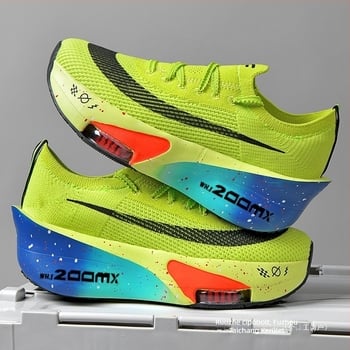 Férfi Alpha 3 NK futócipő hálós felsőrésszel, PU belső talp, PVC külső talp, alacsony sarok 1–3 cm, fűzős zárás