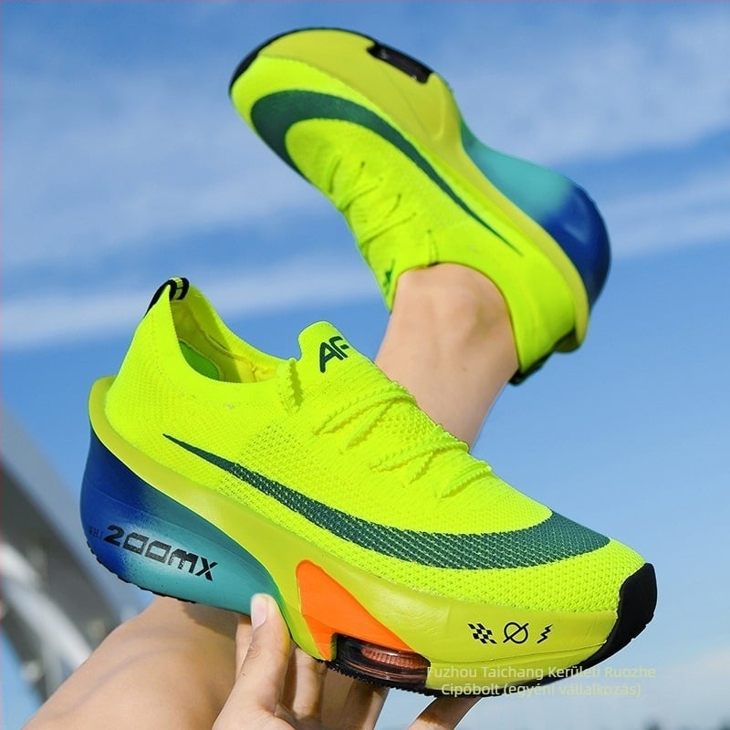 Férfi Alpha 3 NK futócipő hálós felsőrésszel, PU belső talp, PVC külső talp, alacsony sarok 1–3 cm, fűzős zárás