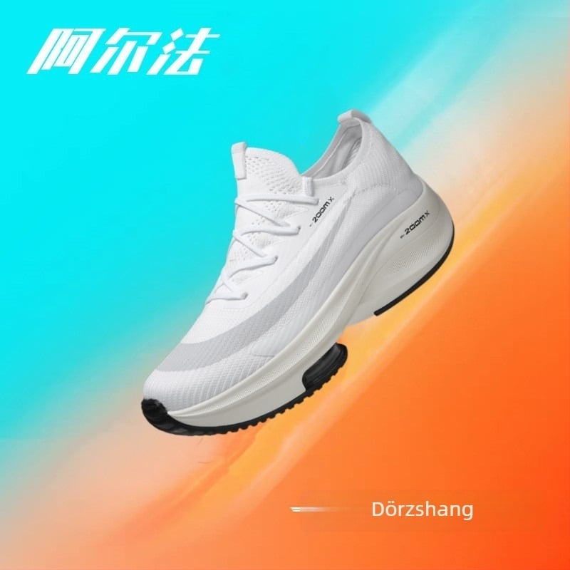 Férfi Alpha 3 NK futócipő hálós felsőrésszel, PU belső talp, PVC külső talp, alacsony sarok 1–3 cm, fűzős zárás