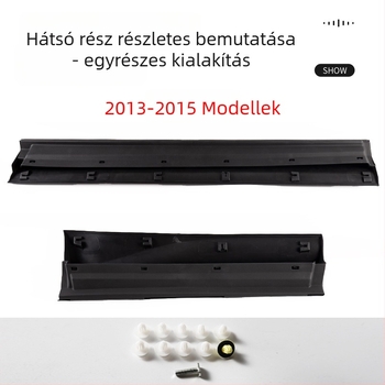 Toyota RAV4 (2013–2023) ajtó alsó védőpanel és oldalsó perem, karcolás elleni védelem