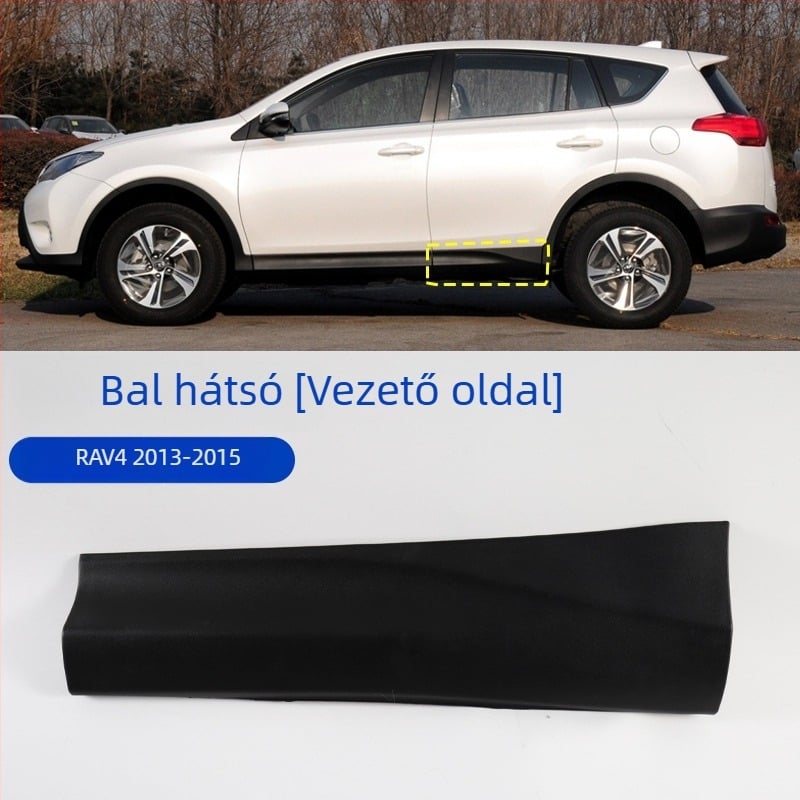 Toyota RAV4 (2013–2023) ajtó alsó védőpanel és oldalsó perem, karcolás elleni védelem