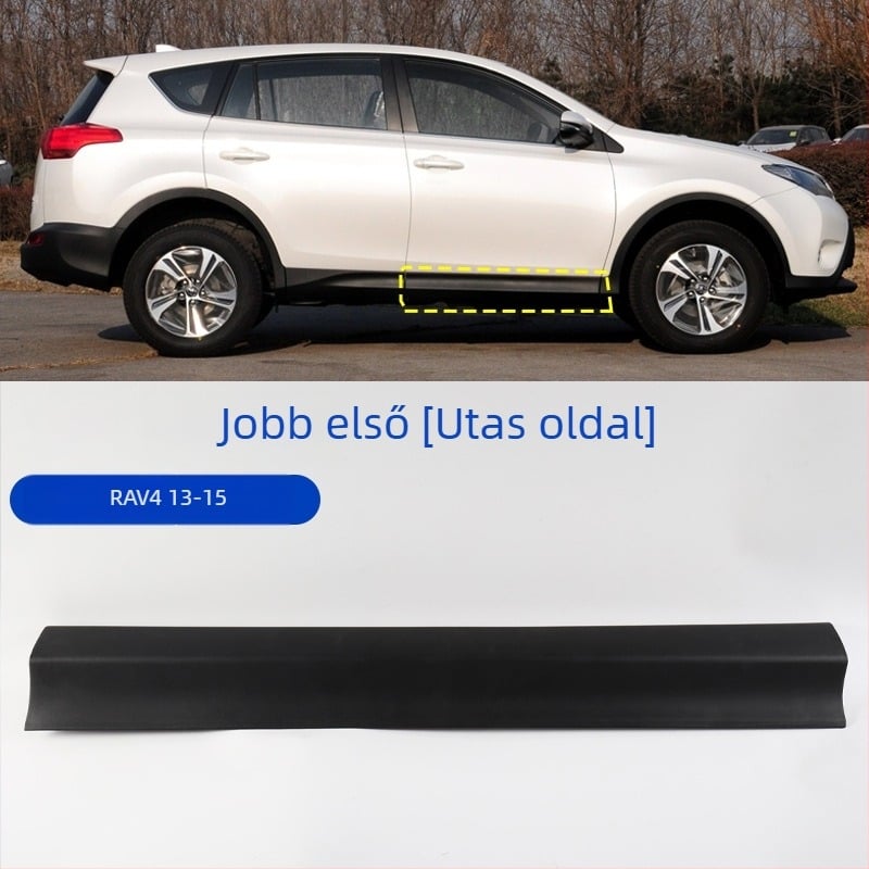 Toyota RAV4 (2013–2023) ajtó alsó védőpanel és oldalsó perem, karcolás elleni védelem