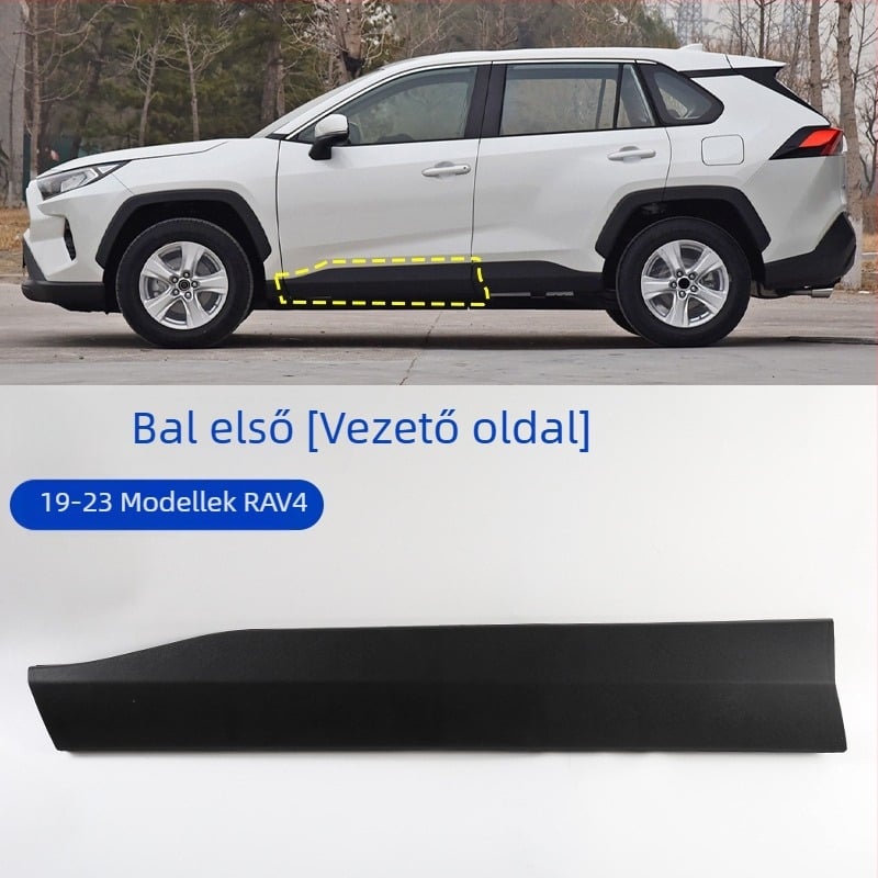 Toyota RAV4 (2013–2023) ajtó alsó védőpanel és oldalsó perem, karcolás elleni védelem