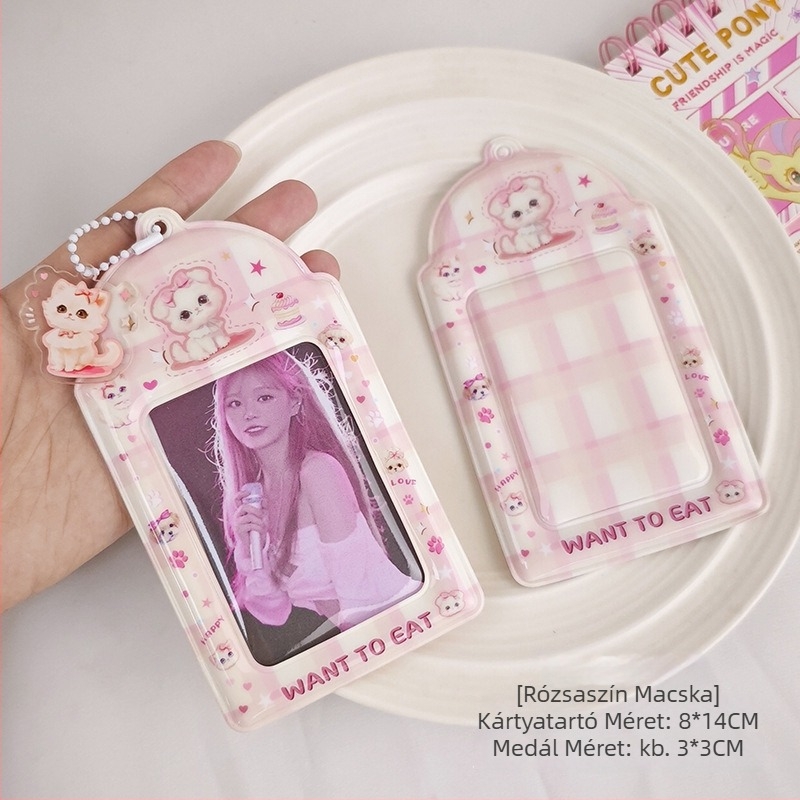 PVC kártyatartó, kollekció, koreai stílus (PVC anyag; kártyatartó; koreai stílus)