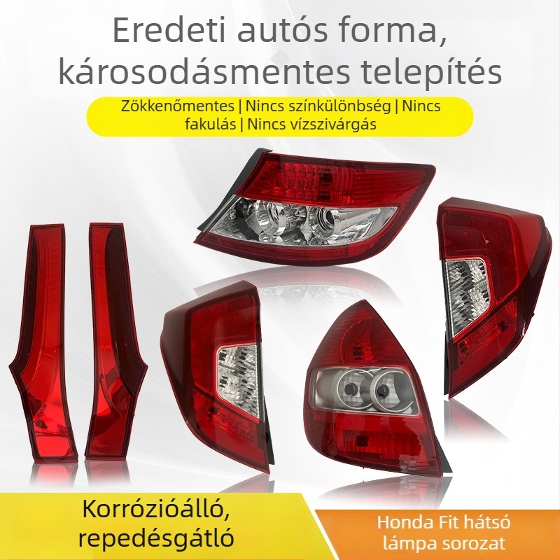 LED hátsó lámpa burkolat Honda Fithez, sedan és hatchback, 2003–2007 és 2014–2020