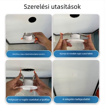 Körkörös mennyezetnyílás dekoratív fedél - ABS, átmérő 94/134/185/230 mm, falvastagság 3 mm, márka Zhang Plastic